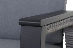 SIENA GARDEN Silva/Solea Dining Set, Anthrazit/grau/blau, Alu/Gardino®-Geflecht/Keramik, 160 X 90cm, Inkl. 4 Diningsessel, Stufenlos Verstellbar -Gartenblick Geschaft 23843 9.jpg