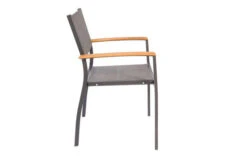 VILLANA Esstischgarnitur, Anthrazit/grau, Alu/ FSC-Akazienholz, Ausziehtisch 150/200 Cm, 4 Stapelstühle -Gartenblick Geschaft 23909 07.jpg