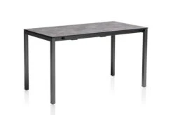 KETTLER Cubic/Basic Plus Padded Esstischgarnitur, Anthrazit, Alu/HPL/Textilene, 140/210x70 Cm, 4 Stapel, 2 Multipos -Gartenblick Geschaft 28843 10.jpg