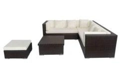 OUTFLEXX Loungemöbel-Set, Braun, Polyrattan, 6 Personen, Wasserfeste Kissenbox, Inkl. Loungetisch -Gartenblick Geschaft 2 18230 BOX D.jpg