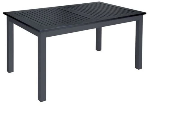 DOPPLER Expert Esstisch, Anthrazit/schwarz, Aluminium, 150-210 X 90 Cm, Ausziehbar 4 DOPPLER Expert Esstisch, Anthrazit/schwarz, Aluminium, 150-210 X 90 Cm, Ausziehbar - Image 2