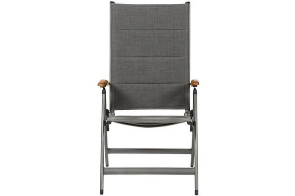 SIENA GARDEN Savin XL Klappsessel, Graphit/grau, Aluminium/Texfabric 4 SIENA GARDEN Savin XL Klappsessel, Graphit/grau, Aluminium/Texfabric - Image 2