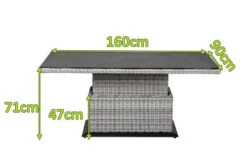 SIENA GARDEN Soria Lifttisch, Ice Grey, Alu / Gardino®-Geflecht / Spraystone, 160x90x47-71 Cm, Stufenlos Verstellbar -Gartenblick Geschaft 2 20188.jpg