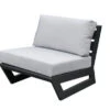 OUTFLEXX Loungesessel, Anthrazit / Creamy White, Aluminium / Polyester, 73x86x66 Cm, Inkl. Polster -Gartenblick Geschaft 2 20555.jpg