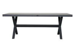 Ploß Esstisch Canberra, Anthrazit, Aluminium/Keramik Glas, 202 X 95 Cm -Gartenblick Geschaft 30370 04.jpg