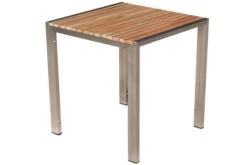 OUTFLEXX 2er-Set Rollliege, Silber, Edelstahl/Teak, 212x71x36 Cm, Mit Beistelltisch 45x45cm -Gartenblick Geschaft 3 14170.jpg