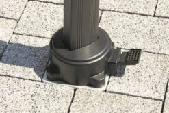 Schneider® SCHNEIDER Universal-Bodenplatte Für Rhodos Eco Serie, Silbergrau, Stahl Verzinkt, 16 X 16 X 40 Cm -Gartenblick Geschaft 3 16624.jpg