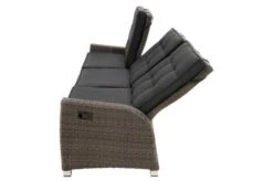 Ploß Rocking Comfort Dining / Lounge 3-Sitzer Sofa, Grau/braun-meliert, Polyrattan, 210x85x112 Cm, Verstellbar -Gartenblick Geschaft 3 18207.jpg