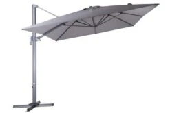 OUTFLEXX Ampelschirm, Anthrazit, Pulverbesch. Aluminium, 400x300cm, Inkl. Plattenständer 14 OUTFLEXX Ampelschirm, Anthrazit, Pulverbesch. Aluminium, 400x300cm, Inkl. Plattenständer -Gartenblick Geschaft 3 18348.jpg