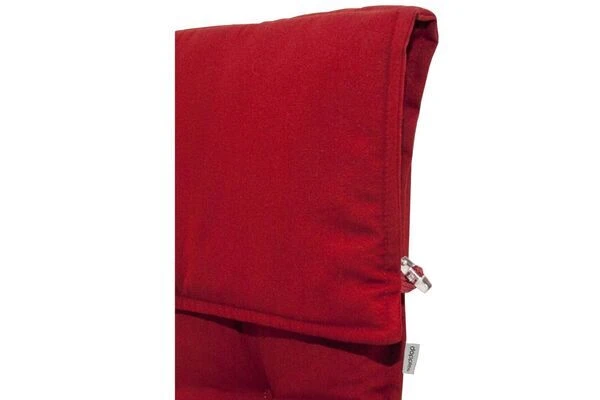 DOPPLER Stuhlauflage Hochlehner, Bordeaux, Dralon, 120x50x7cm, Mit DuPont Teflon Markenimprägnierung 5 DOPPLER Stuhlauflage Hochlehner, Bordeaux, Dralon, 120x50x7cm, Mit DuPont Teflon Markenimprägnierung - Image 3