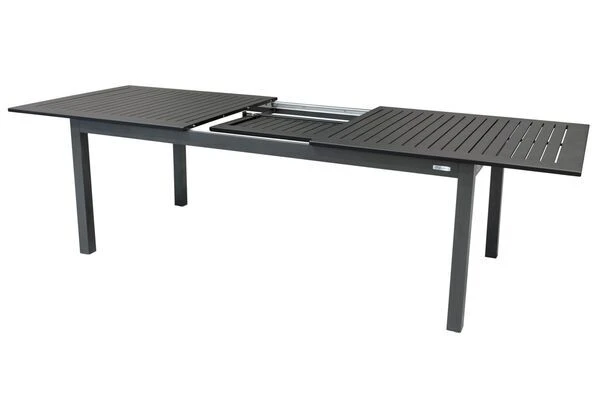 DOPPLER Expert Esstisch, Anthrazit/schwarz, Aluminium, 220-280 X 100 Cm, Ausziehbar 6 DOPPLER Expert Esstisch, Anthrazit/schwarz, Aluminium, 220-280 X 100 Cm, Ausziehbar - Image 4