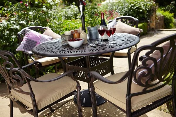 HARTMAN Amalfi Tisch, Bronze, Alu-Guss, Ø120cm 5 HARTMAN Amalfi Tisch, Bronze, Alu-Guss, Ø120cm - Image 3