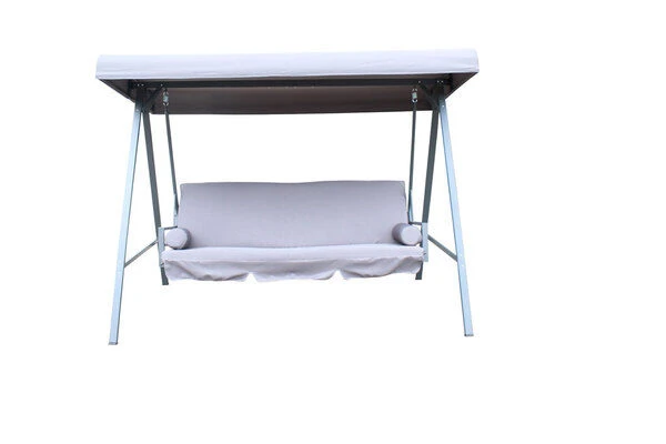OUTFLEXX 3-Sitzer Hollywoodschaukel, Grau/anthrazit, Stahl/Polyester, 233x135 Cm, Mit Liegefunktion 9 OUTFLEXX 3-Sitzer Hollywoodschaukel, Grau/anthrazit, Stahl/Polyester, 233x135 Cm, Mit Liegefunktion - Image 7
