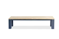 OUTFLEXX Oxford Bank, Dark Grey/natur, Alu/recycled FSC®-Teak, 190x40x45cm, Rustikal Gebürstet -Gartenblick Geschaft 3 20338.jpg