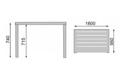 KETTLER GranadaTisch, Silber, Alu/FSC-Teak, 160x95 Cm, 0301221-0100 -Gartenblick Geschaft 4 13441.jpg