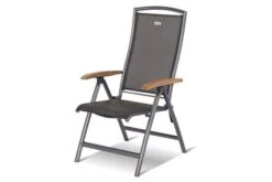 HARTMAN Raffaelo Esstischgruppe, Xerix/natur, Alu/FSC-Teak, 6 Hochlehner, 170x170cm -Gartenblick Geschaft 4 15575.jpg