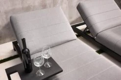 OUTFLEXX Bite Loungeliege, Flanelle, Alu/Sunbrella, 203 X 90 X 38 Cm, 4-fach Verstellbar -Gartenblick Geschaft 4 16082.jpg