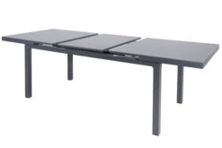 OUTFLEXX Premium Ausziehtisch, Anthrazit/grau, Alu/Sicherheitsglas, 180/240x100cm, Automatischer Ausziehmechanismus -Gartenblick Geschaft 4 18338.jpg