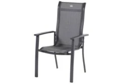 HARTMAN Sondermodell Yasmani/Alice Comfort Esstischgruppe, Xerix, Alu/Teakholz, 240x100cm, 6 Stapelsessel -Gartenblick Geschaft 4 19049.jpg