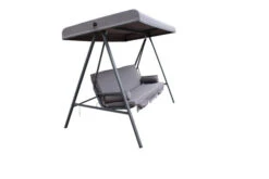 OUTFLEXX 3-Sitzer Hollywoodschaukel, Grau/anthrazit, Stahl/Polyester, 233x135 Cm, Mit Liegefunktion 23 OUTFLEXX 3-Sitzer Hollywoodschaukel, Grau/anthrazit, Stahl/Polyester, 233x135 Cm, Mit Liegefunktion -Gartenblick Geschaft 4 20117.jpg