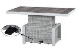 SIENA GARDEN Corido Lifttisch, Ice Grey, Alu / Gardino®-Geflecht, 130x75x47-71 Cm, Stufenlos Verstellbar -Gartenblick Geschaft 4 20208.jpg