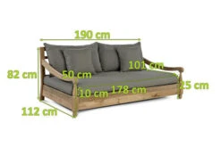 OUTFLEXX Sofa, Natur, Recycled FSC®-Teak, 190x112x82cm 2 Sitzer, Inkl. Kissen, Mit Armlehnen -Gartenblick Geschaft 4 20310.jpg
