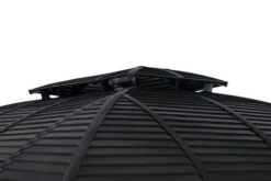 OUTFLEXX Hardtop Pavillon, Braun, Alu, 300x365cm, Inkl. Seitenteile Und Insektennetz -Gartenblick Geschaft 4 20388.jpg