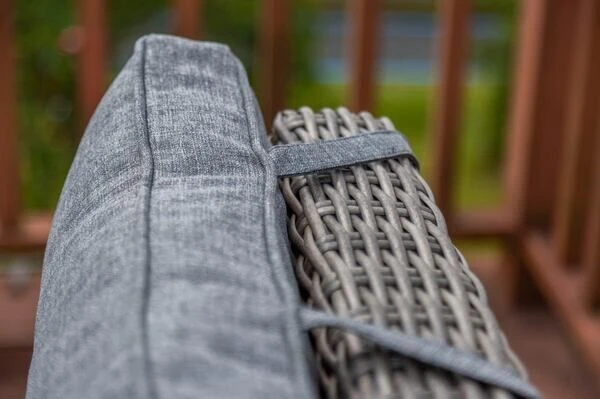 OUTFLEXX Dining Sessel, Grau, Polyrattan, 74 X 83 X 110 Cm, Stufenlos Verstellbar, Inkl. Hocker 8 OUTFLEXX Dining Sessel, Grau, Polyrattan, 74 X 83 X 110 Cm, Stufenlos Verstellbar, Inkl. Hocker - Image 6