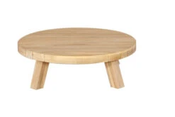 OUTFLEXX Ecklounge, Akazie, 5 Personen, Inkl. Tisch ø 80 Cm Und Polster Aus Olefin In Hellbraun -Gartenblick Geschaft 4 21036.jpg