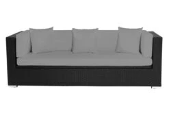 OUTFLEXX Dreisitzer-Sofa, Schwarz, Polyrattan, 210x85x70cm, Inkl. Polster + Wasserfeste Kissenbox -Gartenblick Geschaft 4 2392 1 BOX.jpg