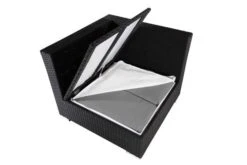 OUTFLEXX Eckelement, Schwarz, Polyrattan, Inkl. Polster Und Kissen, Wasserfeste Kissenbox -Gartenblick Geschaft 4 2392 6 BOX.jpg