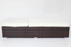 OUTFLEXX 2er-Set Sonnenliegen, Braun Marmoriert, Polyrattan, Je 200x70x45cm, Mit Beistelltisch -Gartenblick Geschaft 4 7761.jpg