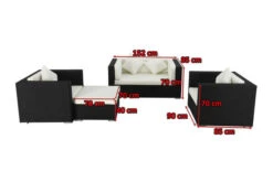 OUTFLEXX Loungemöbel-Set, 5 Personen, Schwarz, Polyrattan, Wasserfeste Kissenbox -Gartenblick Geschaft 5 1299 BOX A.jpg