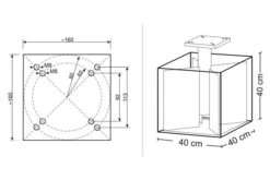 Schneider® SCHNEIDER Universal-Bodenanker Für Sonnenschirme, Silber, Stahl Verzinkt, 28 X 28 X 45 Cm -Gartenblick Geschaft 5 13775.jpg