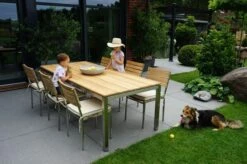 Ploß Brooklyn Tisch, Edelstahl/Teakholz, Gebürstet, 220x100cm -Gartenblick Geschaft 5 17617.jpg