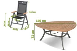 HARTMAN Alice Esstischgruppe, Xerix/natur, Alu/FSC-Teak, 4x4 Textilen, 6 Multipositionssessel, 170x170cm -Gartenblick Geschaft 5 17745.jpg