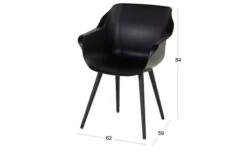 HARTMAN Sophie Studio Armlehnensessel, Carbon Black, Alu / Kunststoff, 59 X 62 X 84 Cm -Gartenblick Geschaft 5 19029.jpg