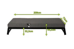 OUTFLEXX Allure Sonnenliege, Sooty, Alu/Sunbrella, 211 X 74 X 44,5 Cm, Verstellbare Kopfstütze -Gartenblick Geschaft 5 20736.jpg