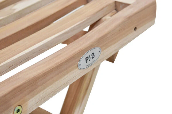 Fußhocker Ohio Aus ECO-Teakholz Von Ploß, Klappbar 8 Fußhocker Ohio Aus ECO-Teakholz Von Ploß, Klappbar - Image 6