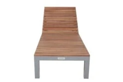 VILLANA Gartenliege, Alu / FSC-Akazienholz, 200 X 70 X 33 Cm, 4-Stufen Verstellbar -Gartenblick Geschaft 6 16457.jpg