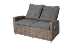 OUTFLEXX Dining 2-Sitzer Sofa, Grau, Polyrattan, 148 X 83 X 110 Cm, Stufenlos Verstellbar -Gartenblick Geschaft 6 18912.jpg