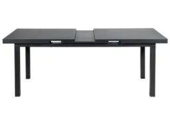 OUTFLEXX Premium Esstischgarnitur, OUTFLEXX® Anthrazit Matt, Alu/Textilene, Tisch 180/240x100cm, 6 Stapel-, 2 Multipositionssessel 27 OUTFLEXX Premium Esstischgarnitur, OUTFLEXX® Anthrazit Matt, Alu/Textilene, Tisch 180/240x100cm, 6 Stapel-, 2 Multipositionssessel -Gartenblick Geschaft 6 19300.jpg