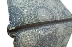 DOPPLER Lyra Stuhlauflage Hochlehner, Grau Gemustert, Polyester, 120 X 48 X 7 Cm, Mit Kopfkissen Und Reißverschluss -Gartenblick Geschaft 6 19683.jpg