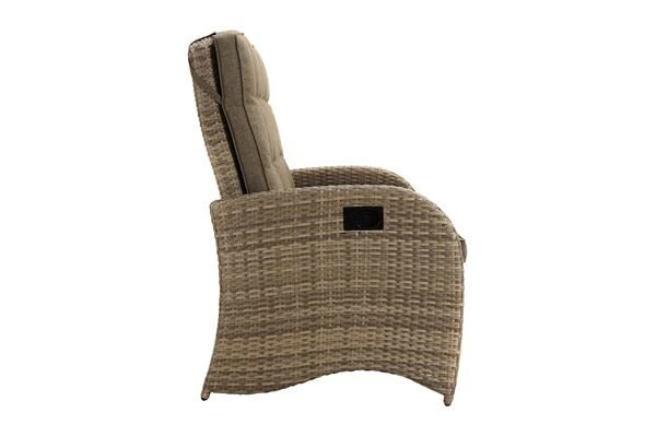 Ploß Rabida Comfort Dining / Lounge 2-Sitzer Sofa, Champagner-meliert, Polyrattan, 148x85x112 Cm, Verstellbar 8 Ploß Rabida Comfort Dining / Lounge 2-Sitzer Sofa, Champagner-meliert, Polyrattan, 148x85x112 Cm, Verstellbar - Image 6