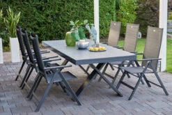 HARTMAN Exklusivmodell Xanadu Ausziehtisch, Xerix, Alu / Glaskeramik, 220/280 X 100 Cm, X-Gestell -Gartenblick Geschaft 6 20403.jpg