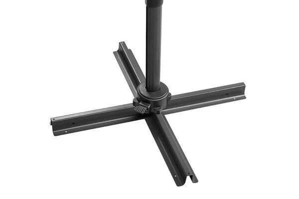 Schneider® SCHNEIDER Rhodos Eco Twist Ampelschirm, Grau, 300x300 Cm, Rund 6 Schneider® SCHNEIDER Rhodos Eco Twist Ampelschirm, Grau, 300x300 Cm, Rund - Image 4