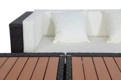 OUTFLEXX Loungemöbel-Set, Braun, Polyrattan, 6 Personen, Wasserfeste Kissenbox, Inkl. Loungetisch -Gartenblick Geschaft 7 18230 BOX D.jpg