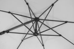 Schneider® SCHNEIDER Rhodos Eco Twist Ampelschirm, Grau, 300x300 Cm, Rund 12 Schneider® SCHNEIDER Rhodos Eco Twist Ampelschirm, Grau, 300x300 Cm, Rund -Gartenblick Geschaft 7 22320.jpg