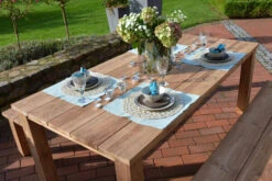 Ploß Laredo Rustikal- Dining- Tisch, Teak, Gebürstet, 160x90cm -Gartenblick Geschaft 8 17598.jpg