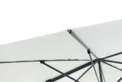 OUTFLEXX Ampelschirm, Anthrazit/creme, Alu/Polyester, 350x350cm, Inkl. Plattenständer -Gartenblick Geschaft 8 20362.jpg